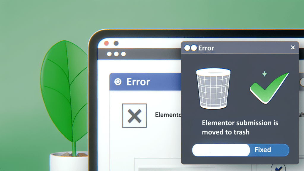 Elementor Submissions Move To Trash Error – FIXED