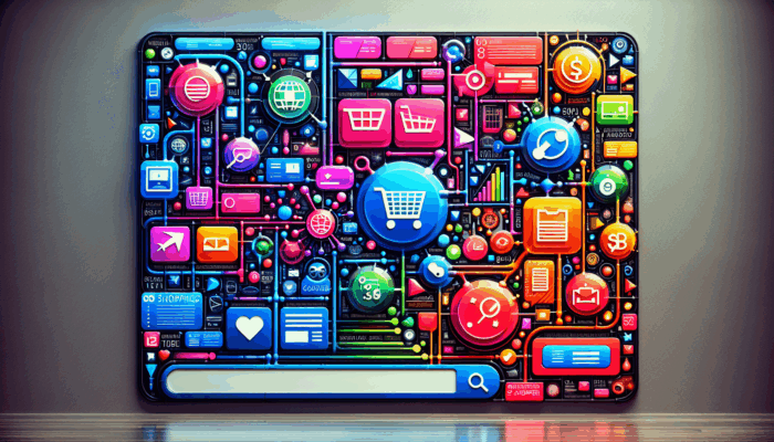 How to Create Google Shopping Ads: Colourful Google Shopping Ads featuring product images, titles, prices, and seller names displayed on a search results page.