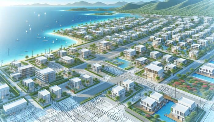 Scenic Knysna coastal town showcasing modern and traditional properties, new developments, schools, and commercial centres.