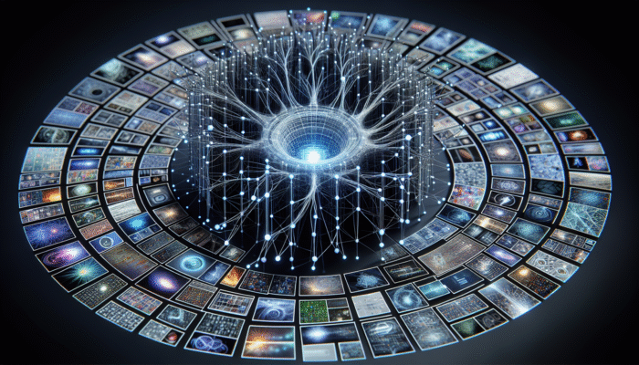 Optimise for AI-Driven Image Search: A neural network analysing diverse images, categorising them precisely with deep learning algorithms.