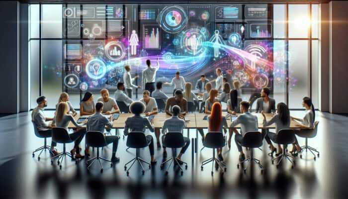 Collaborative Brainstorming to Enhance Creativity with Human VAs