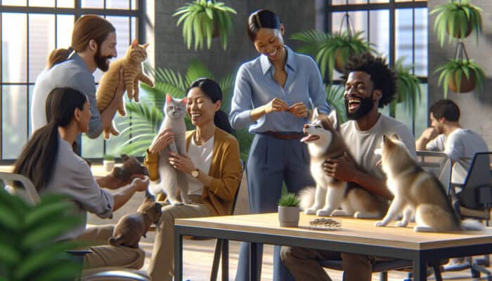 Pets in Workplace Wellness: Enhancing Employee Health