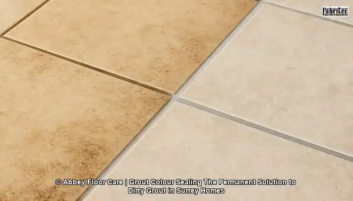 Grout Colour Sealing: The Lasting Answer to Grime in Surrey