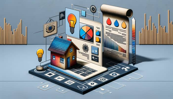 Homeowner researching crawl space drainage service providers on a laptop, reviewing certifications and referrals.