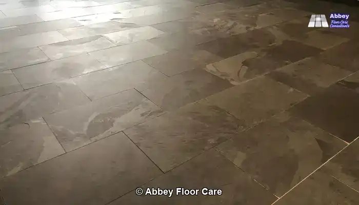 Signature Wet Look on Natural Slate Flooring Explained